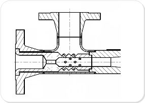 A Bamford & Morris Type A Custom Inline, Instantaneous, Silent Steam heater for heating water and other fluids within the process pipeline.